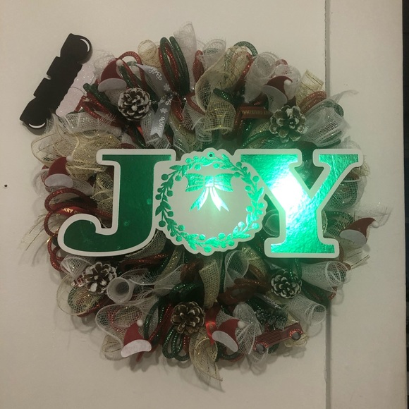 SALE for the LAST winter/Christmas wreath!! - Picture 1 of 5
